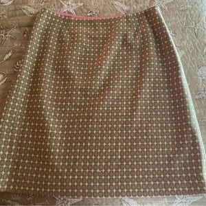 Lilly Pulitzer light wool skirt, size 8